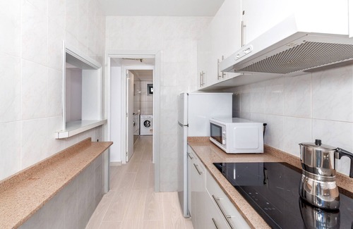 Cala en Forcat Apartamento | Apartamento 'Biniforcat' con vistas a la montaña, piscina compartida y terraza privada