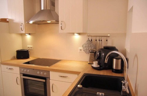 Eslohe Apartamento | Apartamento 'Brunnenhaus' con terraza privada, jardín privado y Wi-Fi
