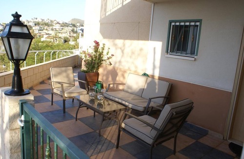 Coveta Fuma Apartamento | Apartamento "CALA MERCED 15" Cerca de la Playa con Vistas al Mar, Piscina, WiFi