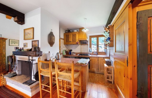 Vodo Cadore Apartamento | Apartamento 'Casa San Giovanni 1 A Vinigo' con vistas a la montaña, terraza privada y Wi-Fi