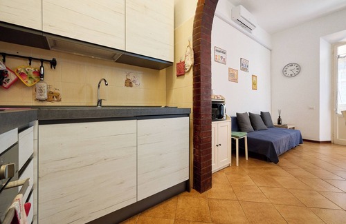 Piombino Apartamento | Apartamento 'Casabaffo' con balcón y Wi-Fi