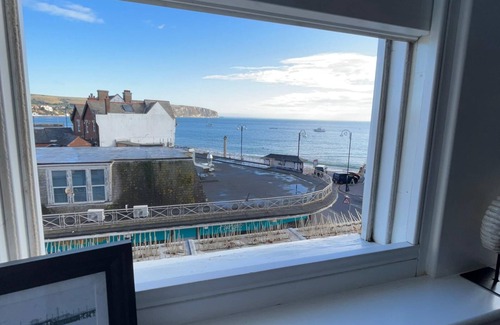 Swanage Apartamento | Apartment - Centre of Swanage Stunning Sea Views