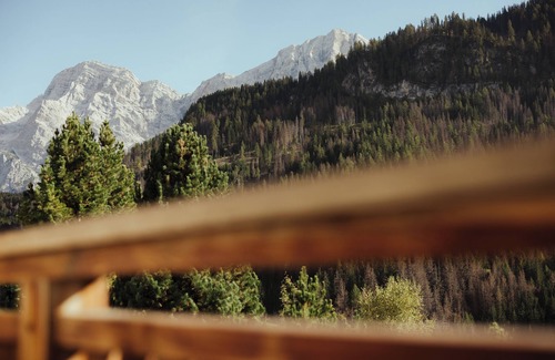 San Genesio Apartamento | Apartamento "Chalet La Flüta Viola" con vistas a la montaña, balcón y Wi-Fi