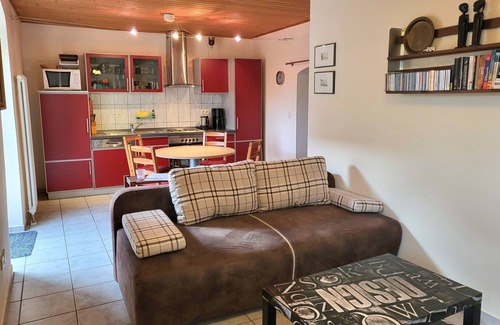 Maxen Apartamento | Apartamento-Clásico-Baño Privado-Terraza-Fewo Fachwerkhaus Maxen