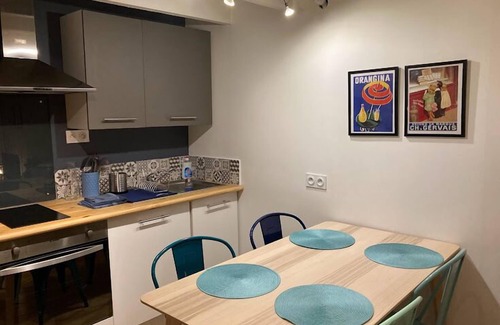 Tarbes Apartamento | Apartamento-Confortable-Bañera de hidromasaje-Terraza