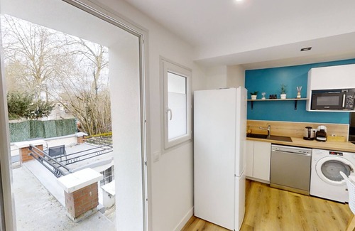 Le Mee-sur-Seine Apartamento | Apartment 'Cosy Calme Bord De Seine Jardin' with Wi-Fi