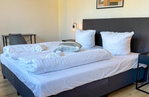 Duesseltal Apartamento | Apartment Düsseldorf 100QM, 6 Personen, Balkon, Messe, Küche