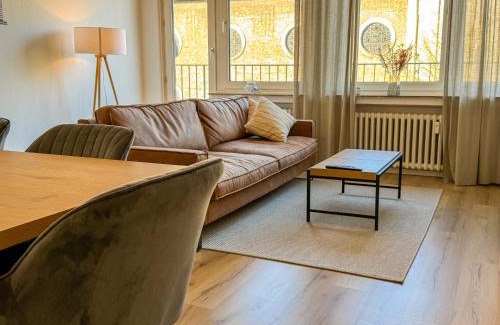 Duesseltal Apartamento | Apartment Düsseldorf 100QM, 6 Personen, Balkon, Messe, Küche