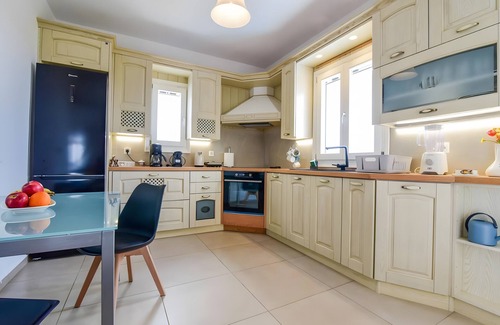 Vivlos Apartamento | Apartamento 'Daphne's Place' con vistas al mar, Wi-Fi y aire acondicionado