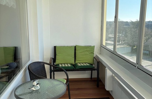 Duhnen Apartamento | Apartamento 'Dargies' con vistas al mar, balcón y Wi-Fi