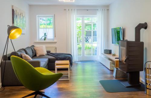 Olpe Apartamento | Apartment DaVinci - Sauna, Kamin, Garten, E-Bikes