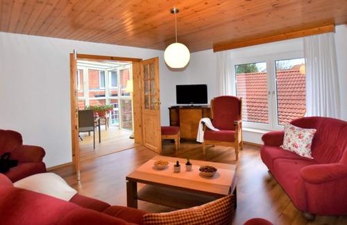 Alt Bukow Apartamento | Apartamento en Alt Bukow con terraza, jardín, calefacción