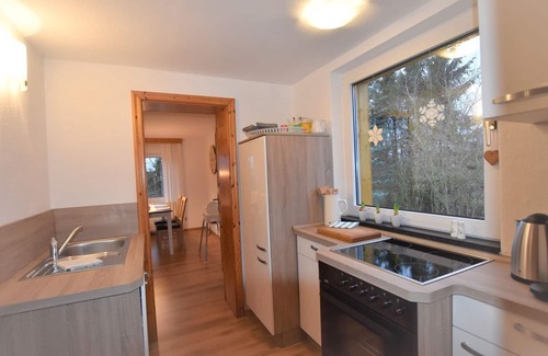 Alt Bukow Apartamento | Apartamento en Alt Bukow con terraza, jardín, calefacción