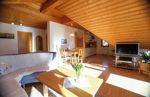 Bernau Apartamento | Apartamento 'Ferienwohnung Fichte' con vistas a la montaña, balcón y Wi-Fi