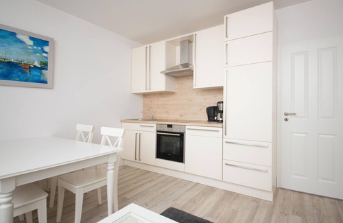 Sieseby Apartamento | Apartment 3 in the Schleiblick apartment house with a direct view of the Schlei on the ground floor