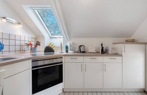 Rabenkirchen-Faulueck Apartamento | Apartamento 'am Park' con terraza y jardín compartidos