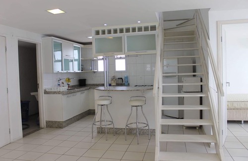 Praia de Iracema Apartamento | Ático dúplex con vista al mar