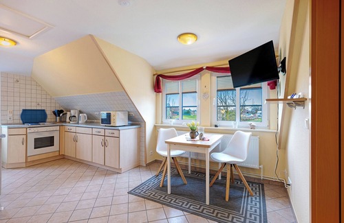 Norderhafen Apartamento | Apartamento 'Ebbe Und Flut' con jardín y balcón compartidos