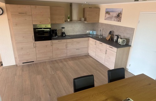 Eckernfoerde Apartamento | Apartamento Eckernförde con vistas al mar, jardín y Wi-Fi