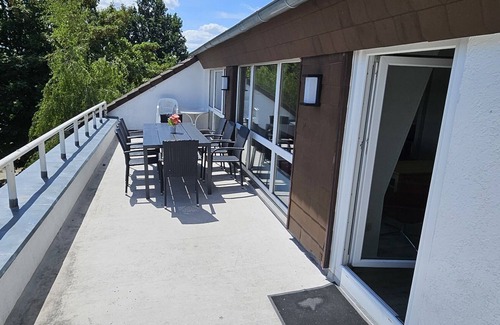 Wolfsanger Apartamento | Apartamento-Económico-Baño Privado-Vista al campo-Dachgeschoss