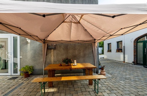 Aldekerk Apartamento | Apartamento 'Englisches' con jardín compartido y Wi-Fi