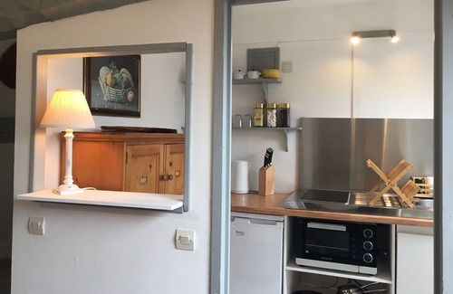 Maisnieres Apartamento | Apartamento-Baño en la habitacion-Vista al Jardín