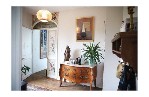 Maisnieres Apartamento | Apartamento-Baño en la habitacion-Vista al Jardín