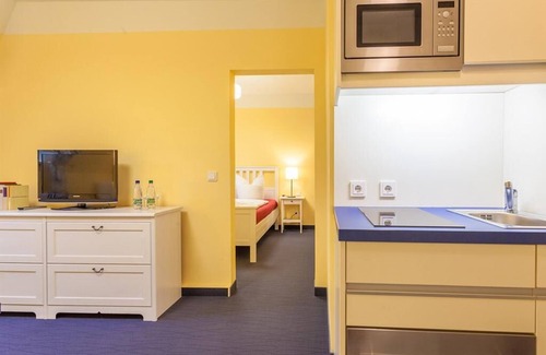 Colditz Apartamento | Apartamento-Baño con ducha-Schloss Nossen