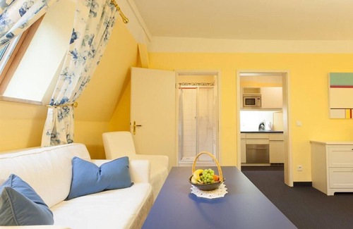 Colditz Apartamento | Apartamento-Baño con ducha-Schloss Lichtenwalde