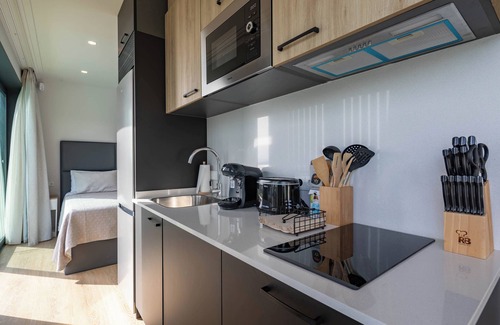 Puebla del Caraminal Apartamento | Apartamento 'Bungalow 1' con vistas al mar, Wi-Fi y aire acondicionado