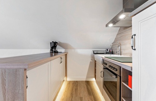 Emmelsbuell-Horsbuell Apartamento | Apartamento 'Fewo Lilo' con terraza privada, jardín compartido y Wi-Fi