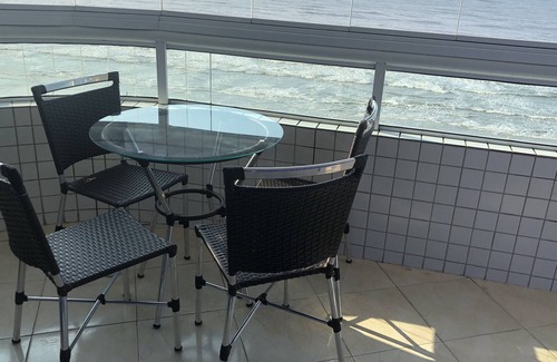 Balneario Paqueta Apartamento | Apartment facing the sea with barbecue on the balcony, 2 parking spaces, 3 bedrooms