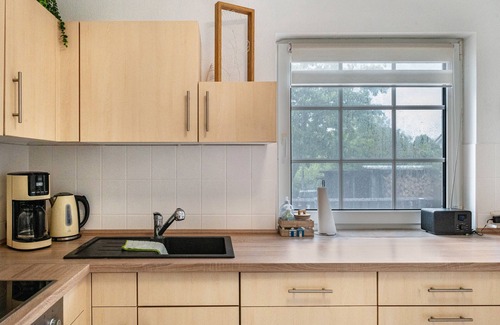 Gro Kussewitz Apartamento | Apartamento 'Ferienwohnung An Der Haferkoppel' con terraza privada y Wi-Fi