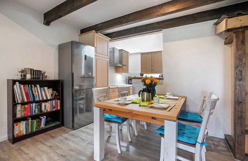 Suderhackstedt Apartamento | Apartamento 'Ferienwohnung Schleswiger-Hof 1' con jardín privado y Wi-Fi