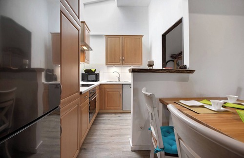 Suderhackstedt Apartamento | Apartamento 'Ferienwohnung Schleswiger-Hof 1' con jardín privado y Wi-Fi