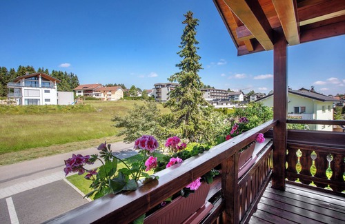Hoechenschwand Apartamento | Apartamento 'Ferienwohnung 2' con balcón y Wi-Fi