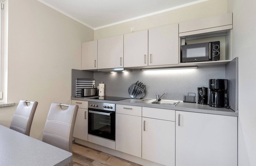 Joachimsthal Apartamento | Apartamento 'Ferienwohnung 4' con jardín compartido y Wi-Fi