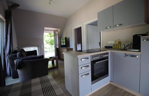Parsteinsee Apartamento | Apartamento 'Ferienwohnung 2' con terraza compartida y Wi-Fi