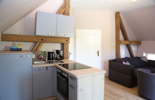 Parsteinsee Apartamento | Apartamento 'Ferienwohnung 2' con terraza compartida y Wi-Fi