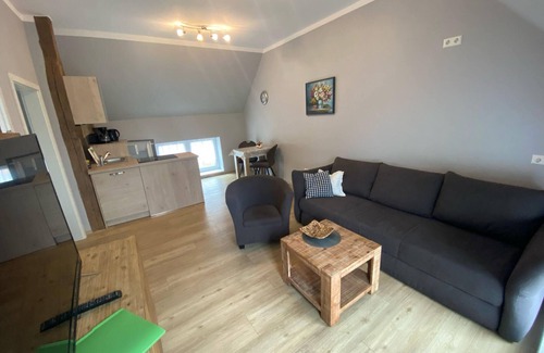 Parsteinsee Apartamento | Apartamento 'Ferienwohnung 4' con terraza compartida y Wi-Fi