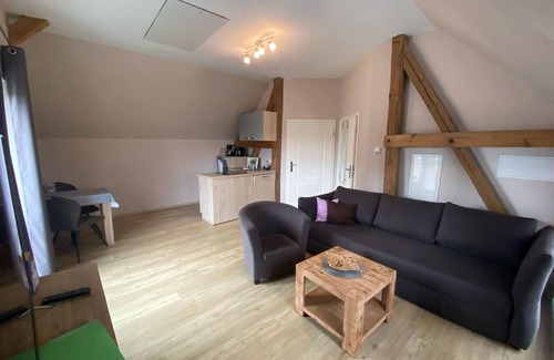 Parsteinsee Apartamento | Apartamento 'Ferienwohnung 4' con terraza compartida y Wi-Fi