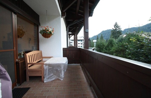 Hinterthal Apartamento | Apartamento 'Ferienwohnung Hinterthal' con vistas a la montaña, jardín compartido y Wi-Fi
