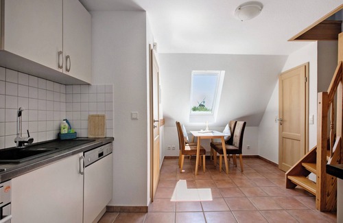 Suederhafen Apartamento | Apartamento 'Ferienwohnung Sönksen' con terraza compartida y Wi-Fi