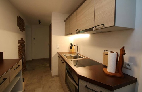 Judenburg Apartamento | Apartamento 'Ferienwohnung Zirbenzapfen' con terraza privada y jardín privado