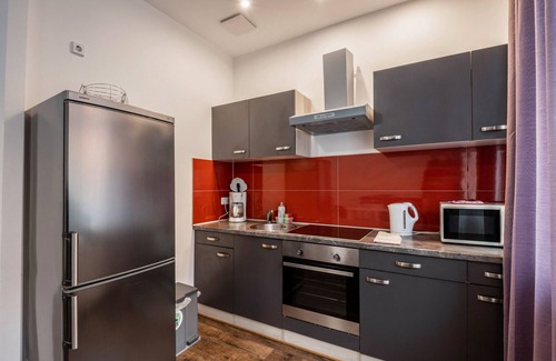 Nordost Apartamento | Apartamento 'Ferienwohnung Alex' con terraza privada, balcón y Wi-Fi