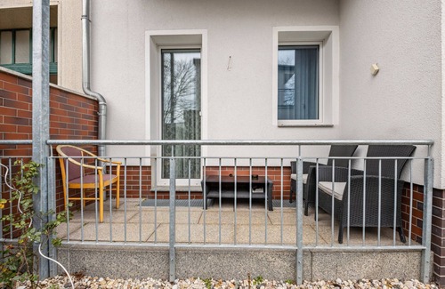 Nordost Apartamento | Apartamento 'Ferienwohnung Alex' con terraza privada, balcón y Wi-Fi