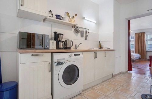 Lychen Apartamento | Apartamento 'Ferienwohnung Nr 3' con terraza compartida, jardín compartido y Wi-Fi