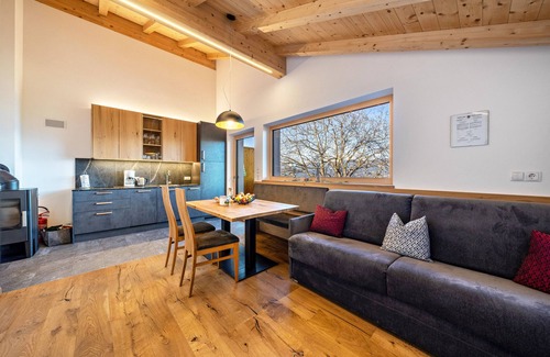 Verano Apartamento | Apartamento 'Ferienwohnung Gruberhof' con vistas a la montaña, jardín compartido y Wi-Fi