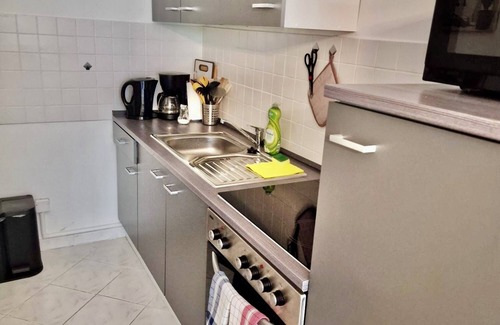 Pirna Apartamento | Apartamento 'Ferienwohnung Jurga' con terraza privada y Wi-Fi