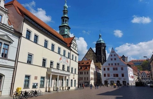 Pirna Apartamento | Apartamento 'Ferienwohnung Jurga' con terraza privada y Wi-Fi